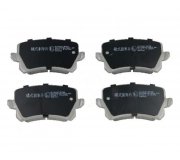 Гальмівні колодки задні (без датчика, 105.5x56x17) Volkswagen Sharan 2 / Фольксваген Шаран 2 2010-2022 510904 Japko (Італія)