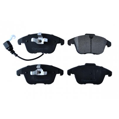 Тормозные колодки передние (с датчиком, 155x66x20) Volkswagen Tiguan / Фольксваген Тигуан 2007-2016 55404 ASAM (Румыния)