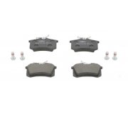 Гальмівні колодки задні (без датчика, 87x53x17) Volkswagen Tiguan / Фольксваген Тігуан 2007-2016 571361 CHAMPION (США)