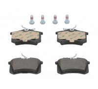 Гальмівні колодки задні (без датчика, 87x53x17) Volkswagen Tiguan / Фольксваген Тігуан 2007-2016 571361J JURID (Німеччина)