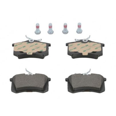 Гальмівні колодки задні (без датчика, 87x53x17) Volkswagen Tiguan / Фольксваген Тігуан 2007-2016 571361J JURID (Німеччина)