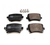 Гальмівні колодки задні (без датчика, 105.5x56x17) Volkswagen Tiguan / Фольксваген Тігуан 2007-2016 573158 CHAMPION (США)