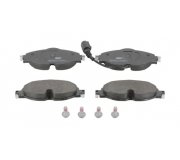 Гальмівні колодки передні (з датчиком, 160x65x20) Volkswagen Tiguan / Фольксваген Тігуан 2007-2016 573390J JURID (Німеччина)