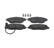 Гальмівні колодки передні (з датчиком, 175.2x69.6x19.8) Volkswagen Tiguan / Фольксваген Тігуан 2007-2016 573418J JURID (Німеччина)