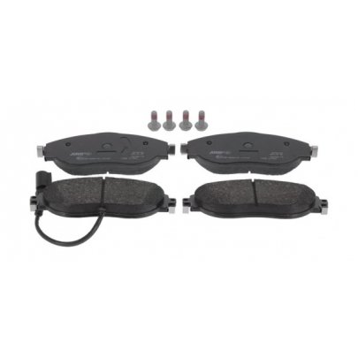 Тормозные колодки передние (с датчиком, 175.2x69.6x19.8) Volkswagen Tiguan / Фольксваген Тигуан 2007-2016 573418J JURID (Германия)