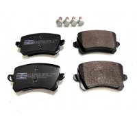 Гальмівні колодки задні (без датчика, 105.5x56x17) Volkswagen Tiguan / Фольксваген Тігуан 2007-2016 573667 CHAMPION (США)