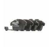 Гальмівні колодки передні (з датчиком, 155.2x72x19.8) Volkswagen Tiguan / Фольксваген Тігуан 2007-2016 5SP1392 SAMKO (Італія)