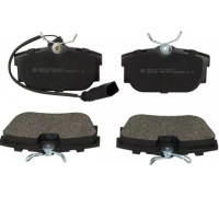 Тормозные колодки задние (c датчиком, 87x53x17) Volkswagen Tiguan / Фольксваген Тигуан 2007-2016 5SP974 SAMKO (Италия)