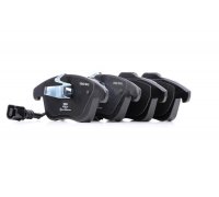 Гальмівні колодки передні (з датчиком, 155.2x72x19.8) Volkswagen Tiguan / Фольксваген Тігуан 2007-2016 601036 VALEO (Франція)