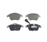 Гальмівні колодки передні (з датчиком, 155.2x72x19.8) Volkswagen Tiguan / Фольксваген Тігуан 2007-2016 66980006801 VIKA (Тайвань)