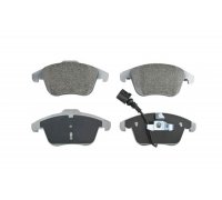 Гальмівні колодки передні (з датчиком, 155x66x20) Volkswagen Tiguan / Фольксваген Тігуан 2007-2016 66980006801 VIKA (Тайвань)