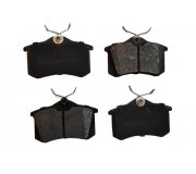 Гальмівні колодки задні (без датчика, 87x53x17) Volkswagen Tiguan / Фольксваген Тігуан 2007-2016 71319 ASAM (Румунія)