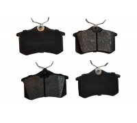 Гальмівні колодки задні (без датчика, 87x53x17) Volkswagen Tiguan / Фольксваген Тігуан 2007-2016 71319 ASAM (Румунія)