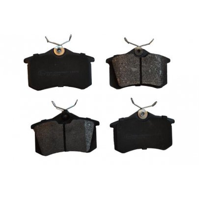 Гальмівні колодки задні (без датчика, 87x53x17) Volkswagen Tiguan / Фольксваген Тігуан 2007-2016 71319 ASAM (Румунія)