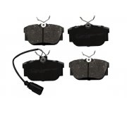 Гальмівні колодки задні (з датчиком, 87x53x17) Volkswagen Tiguan / Фольксваген Тігуан 2007-2016 71747 ASAM (Румунія)