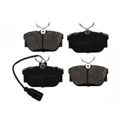 Тормозные колодки задние (c датчиком, 87x53x17) Volkswagen Tiguan / Фольксваген Тигуан 2007-2016 71747 ASAM (Румыния)