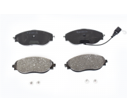 Гальмівні колодки передні (з датчиком, 175.2x69.6x19.8) Volkswagen Tiguan / Фольксваген Тігуан 2007-2016 73740 ASAM (Румунія)