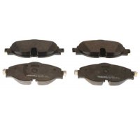 Гальмівні колодки передні (з датчиком, 160x65x20) Volkswagen Tiguan / Фольксваген Тігуан 2007-2016 811029023 TRISCAN (Данія)