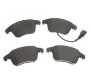 Гальмівні колодки передні (з датчиком, 155.2x72x19.8) Volkswagen Tiguan / Фольксваген Тігуан 2007-2016 8226751 CIFAM (Італія)