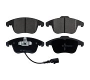 Гальмівні колодки передні (з датчиком, 155.2x72x19.8) Volkswagen Tiguan / Фольксваген Тігуан 2007-2016 ADV184208 BLUE PRINT (Польща)