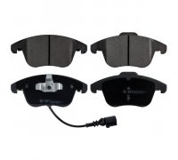 Тормозные колодки передние (с датчиком, 155x66x20) Volkswagen Tiguan / Фольксваген Тигуан 2007-2016 ADV184208 BLUE PRINT (Польша)