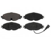 Гальмівні колодки передні (з датчиком, 160x65x20) Volkswagen Tiguan / Фольксваген Тігуан 2007-2016 ADV184233 BLUE PRINT (Польща)