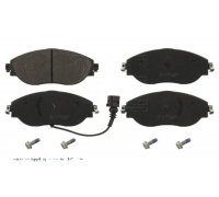 Тормозные колодки передние (с датчиком, 175.2x69.6x19.8) Volkswagen Tiguan / Фольксваген Тигуан 2007-2016 ADV184244 BLUE PRINT (Польша)