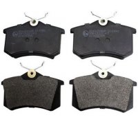 Гальмівні колодки задні (без датчика, 87x53x17) Volkswagen Tiguan / Фольксваген Тігуан 2007-2016 B110041 DENCKERMANN (Польща)