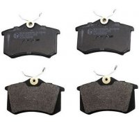 Гальмівні колодки задні (без датчика, 87x53x17) Volkswagen Tiguan / Фольксваген Тігуан 2007-2016 B110046 DENCKERMANN (Польща)