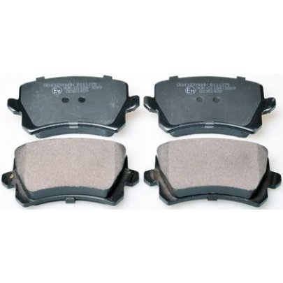 Гальмівні колодки задні (без датчика, 105.5x56x17) Volkswagen Tiguan / Фольксваген Тігуан 2007-2016 B111275 DENCKERMANN (Польща)