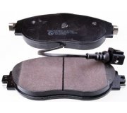 Гальмівні колодки передні (з датчиком, 175.2x69.6x19.8) Volkswagen Tiguan / Фольксваген Тігуан 2007-2016 B111292 DENCKERMANN (Польща)