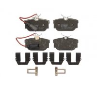 Тормозные колодки задние (c датчиком, 87x53x17) Volkswagen Tiguan / Фольксваген Тигуан 2007-2016 BDS207 STARLINE (Чехия)