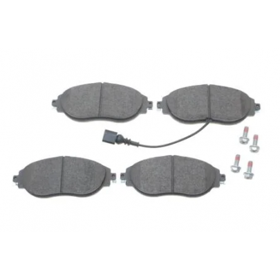 Тормозные колодки передние (с датчиком, 175.2x69.6x19.8) Volkswagen Tiguan / Фольксваген Тигуан 2007-2016 BDS966 STARLINE (Чехия)