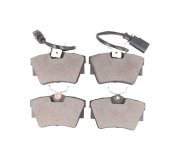 Тормозные колодки задние (c датчиком, 87x53x17) Volkswagen Tiguan / Фольксваген Тигуан 2007-2016 BP-10338 OPTIMAL (Германия)