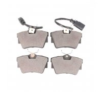 Тормозные колодки задние (c датчиком, 87x53x17) Volkswagen Tiguan / Фольксваген Тигуан 2007-2016 BP-10338 OPTIMAL (Германия)