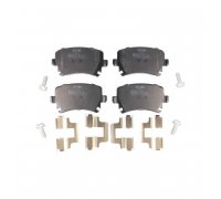 Тормозные колодки задние (без датчика, 105.5x56x17) Volkswagen Tiguan / Фольксваген Тигуан 2007-2016 BP-12179 OPTIMAL (Германия)