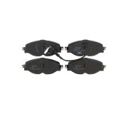 Тормозные колодки передние (с датчиком, 160x65x20) Volkswagen Tiguan / Фольксваген Тигуан 2007-2016 BP-12618 OPTIMAL (Германия)