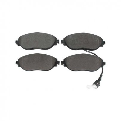 Тормозные колодки передние (с датчиком, 175.2x69.6x19.8) Volkswagen Tiguan / Фольксваген Тигуан 2007-2016 BP-12802 OPTIMAL (Германия)