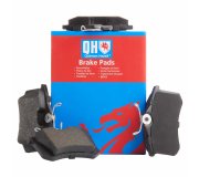 Гальмівні колодки задні (з датчиком, 87x53x17) Volkswagen Tiguan / Фольксваген Тігуан 2007-2016 BP1285 QUINTON HAZELL (Великобританія)