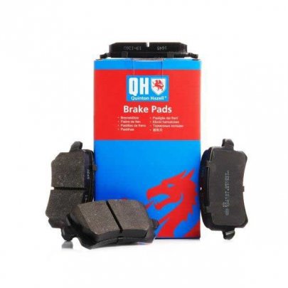 Тормозные колодки задние (без датчика, 105.5x56x17) Volkswagen Tiguan / Фольксваген Тигуан 2007-2016 BP1645 QUINTON HAZELL (Великобритания)