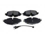 Гальмівні колодки передні (з датчиком, 160x65x20) Volkswagen Tiguan / Фольксваген Тігуан 2007-2016 BP1820 QUINTON HAZELL (Великобританія)