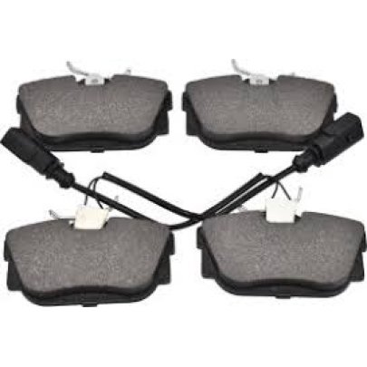 Тормозные колодки задние (c датчиком, 87x53x17) Volkswagen Tiguan / Фольксваген Тигуан 2007-2016 BP2946 BREMSI (Италия)