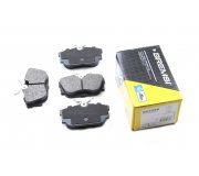 Гальмівні колодки задні (з датчиком, 87x53x17) Volkswagen Tiguan / Фольксваген Тігуан 2007-2016 BP2958 BREMSI (Італія)