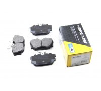 Гальмівні колодки задні (з датчиком, 87x53x17) Volkswagen Tiguan / Фольксваген Тігуан 2007-2016 BP2958 BREMSI (Італія)