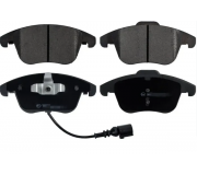 Гальмівні колодки передні (з датчиком, 155.2x72x19.8) Volkswagen Tiguan / Фольксваген Тігуан 2007-2016 BP3394 BREMSI (Італія)