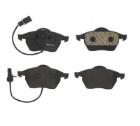 Тормозные колодки передние (с датчиком, 175.2x69.6x19.8) Volkswagen Tiguan / Фольксваген Тигуан 2007-2016 BP3474CE BREMSI (Италия)