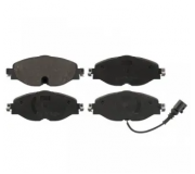 Гальмівні колодки передні (з датчиком, 160x65x20) Volkswagen Tiguan / Фольксваген Тігуан 2007-2016 BP3782 BREMSI (Італія)