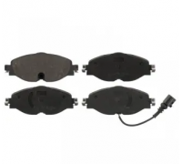 Гальмівні колодки передні (з датчиком, 160x65x20) Volkswagen Tiguan / Фольксваген Тігуан 2007-2016 BP3782 BREMSI (Італія)