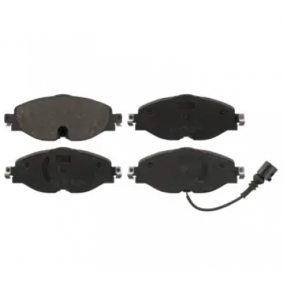 Гальмівні колодки передні (з датчиком, 160x65x20) Volkswagen Tiguan / Фольксваген Тігуан 2007-2016 BP3782 BREMSI (Італія)