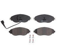 Тормозные колодки передние (с датчиком, 175.2x69.6x19.8) Volkswagen Tiguan / Фольксваген Тигуан 2007-2016 C1W068ABE-P ABE (Польша)